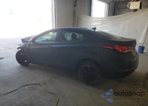 2014 Hyundai Elantra Se from USA, damaged, VIN 5NPDH4AE3EH495476